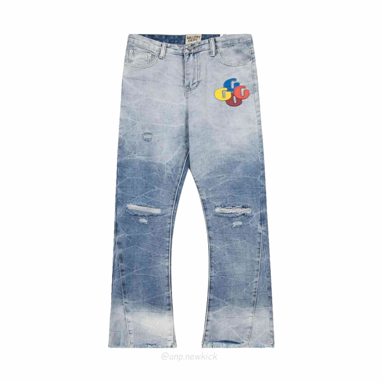 Gallery Dept. Colorful Letter Pattern Street Pants (7) - newkick.vip